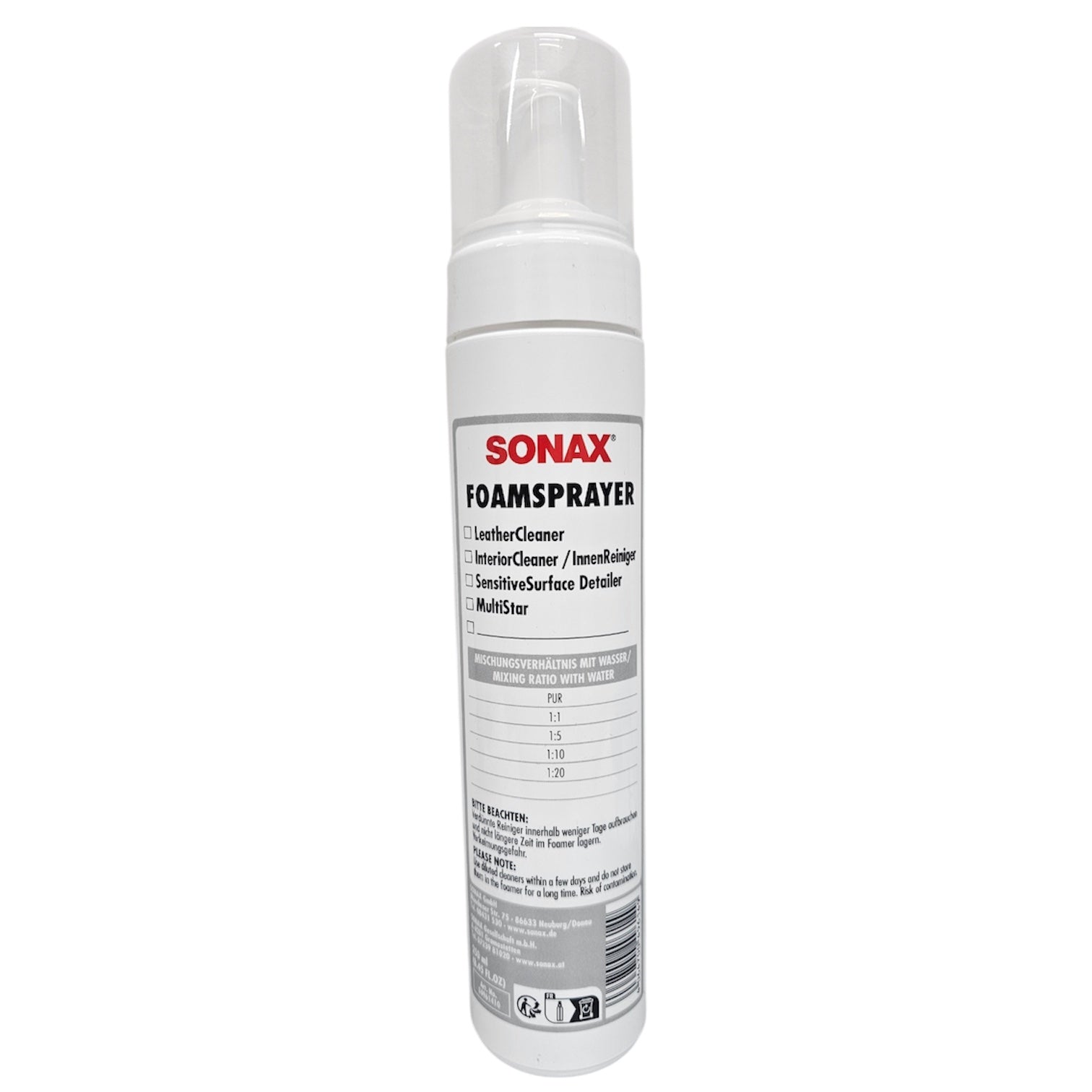 SONAX Putu pudele 250ml
