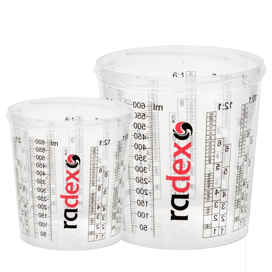 RADEX Premium krāsu jaukšanas mērtrauki
